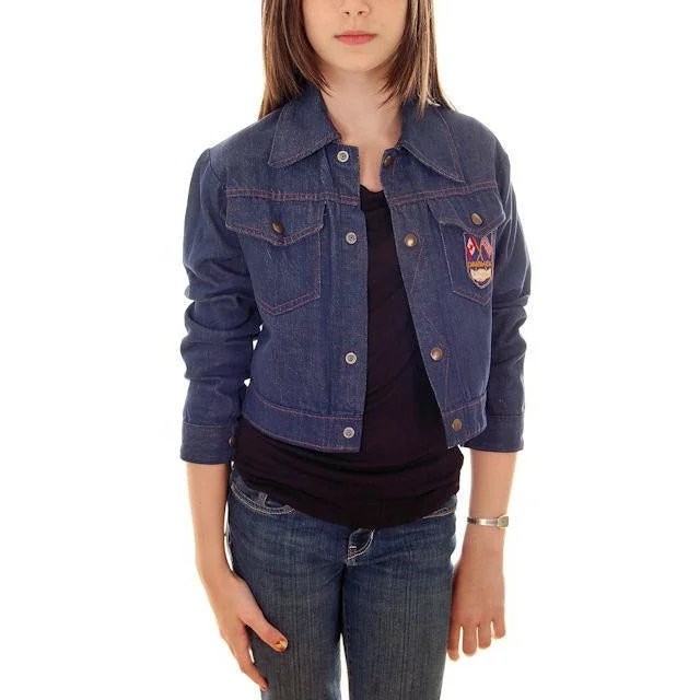 Vintage Kids Denim Jacket 1970s Unisex Canada/USA Patch Small Herringbone Jacket Checkered Jacket Solid Jacket Vintage Kids Denim Jacket 1970s Unisex Canada/USA Patch Small Herringbone Jacket Checkered Jacket Solid Jacket