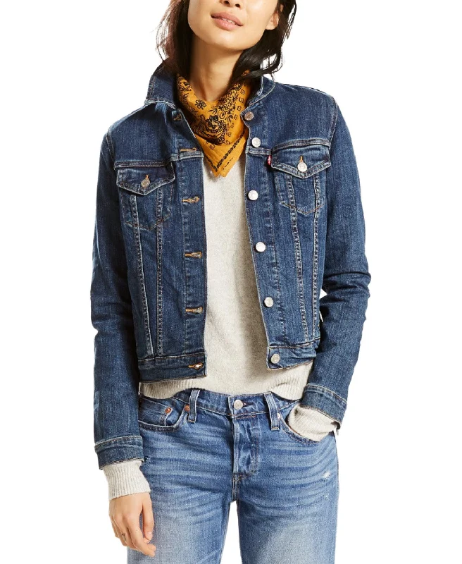 LEVI'S Womens Original Trucker Jacket Striped Jacket Polka Dot Jacket Floral Jacket