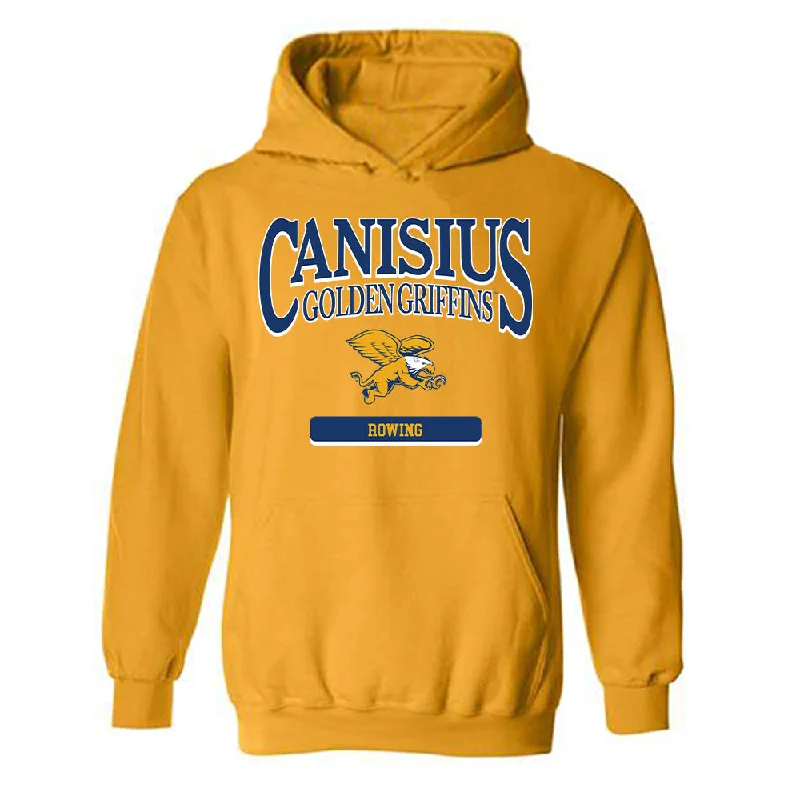 Canisius - NCAA Women's Rowing : Brooke Urmson - Classic Shersey Hooded Sweatshirt Hoodie with Hem Elastic Stretchable Comfortable Canisius - NCAA Women's Rowing : Brooke Urmson - Classic Shersey Hooded Sweatshirt Hoodie with Hem Elastic Stretchable Comfortable