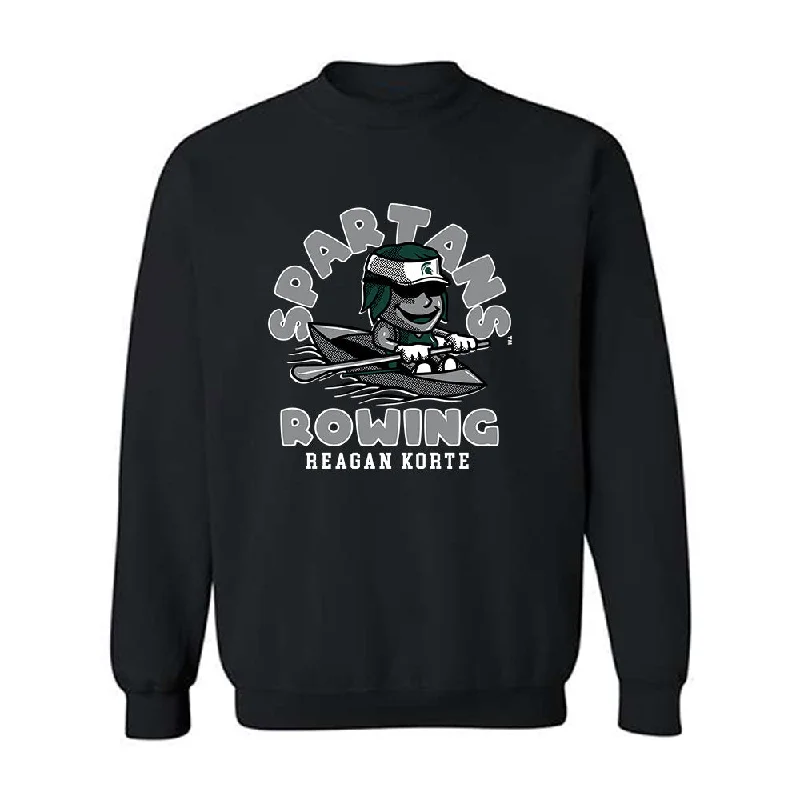 Michigan State - NCAA Women's Rowing : Reagan Korte - Fashion Shersey Crewneck Sweatshirt Hoodie Jacket Zipper Layering Michigan State - NCAA Women's Rowing : Reagan Korte - Fashion Shersey Crewneck Sweatshirt Hoodie Jacket Zipper Layering