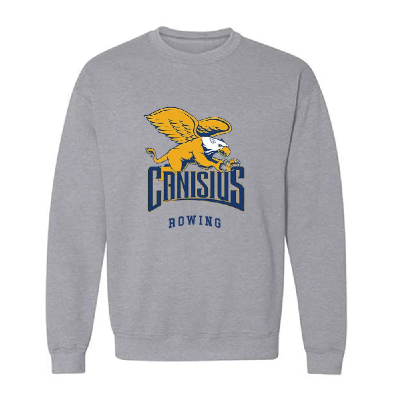 Canisius - NCAA Women's Rowing : Brooke Urmson - Classic Shersey Crewneck Sweatshirt Hoodie with Hem Detail Decorative Unique Canisius - NCAA Women's Rowing : Brooke Urmson - Classic Shersey Crewneck Sweatshirt Hoodie with Hem Detail Decorative Unique