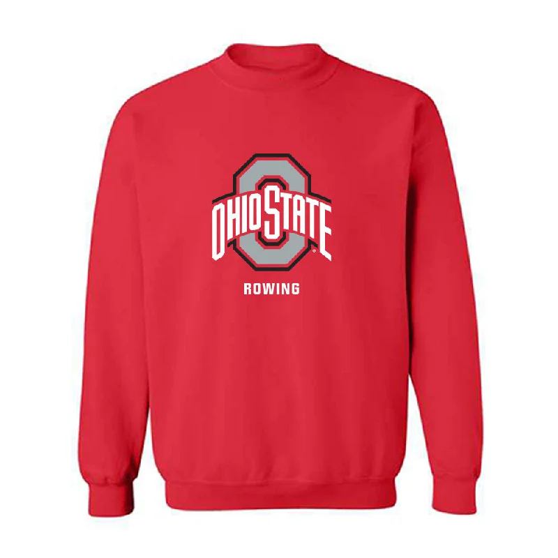 Ohio State - NCAA Women's Rowing : Eliana Bujwalo-Nowak - Classic Shersey Crewneck Sweatshirt Cotton Hoodie Fleece Lining Warmth Ohio State - NCAA Women's Rowing : Eliana Bujwalo-Nowak - Classic Shersey Crewneck Sweatshirt Cotton Hoodie Fleece Lining Warmth