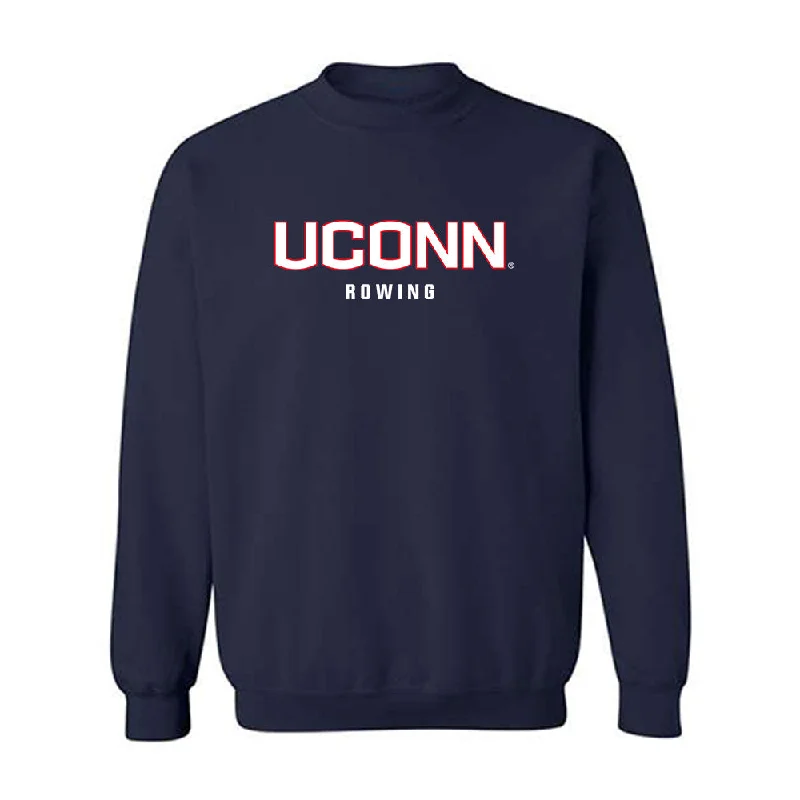 UConn - NCAA Women's Rowing : Daria Potapov - Classic Shersey Crewneck Sweatshirt Hoodie with Hem Ribbing Snug Secure UConn - NCAA Women's Rowing : Daria Potapov - Classic Shersey Crewneck Sweatshirt Hoodie with Hem Ribbing Snug Secure