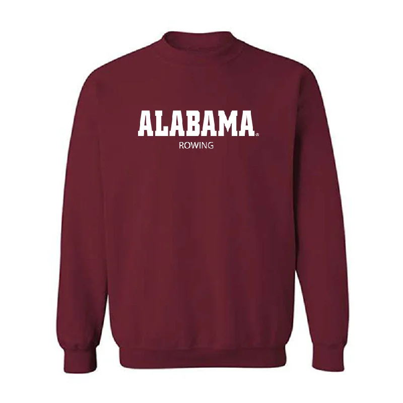 Alabama - NCAA Women's Rowing : Julia Cullen - Classic Shersey Crewneck Sweatshirt Hoodie with Hem Elastic Stretchable Comfortable Alabama - NCAA Women's Rowing : Julia Cullen - Classic Shersey Crewneck Sweatshirt Hoodie with Hem Elastic Stretchable Comfortable
