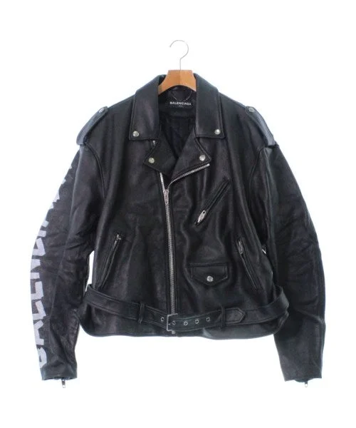 BALENCIAGA Motercycle Jackets Belted Jacket Elasticated Jacket Padded Jacket