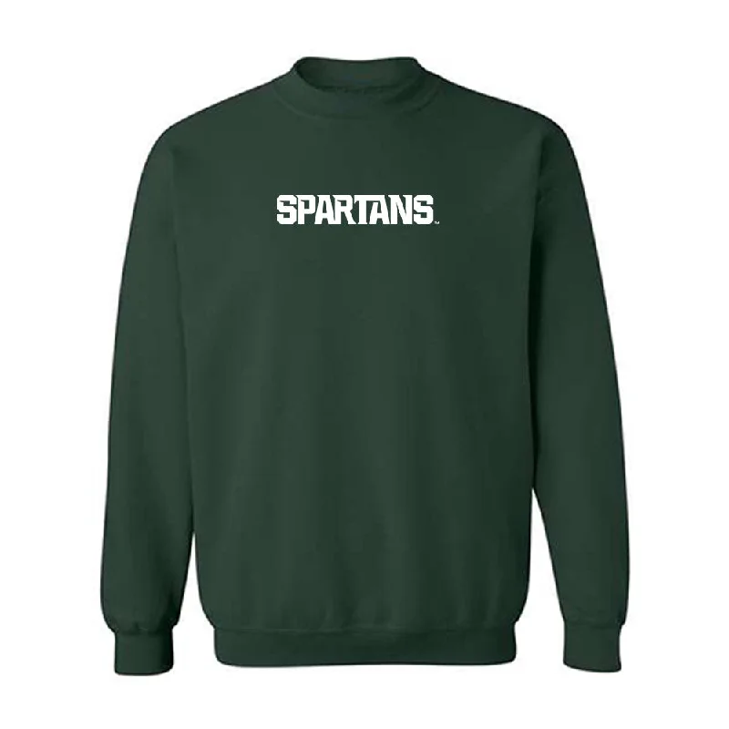 Michigan State - NCAA Women's Rowing : Lauren Droska - Generic Shersey Crewneck Sweatshirt Hoodie with Ribbed Cuffs Snug Fit Comfort Michigan State - NCAA Women's Rowing : Lauren Droska - Generic Shersey Crewneck Sweatshirt Hoodie with Ribbed Cuffs Snug Fit Comfort