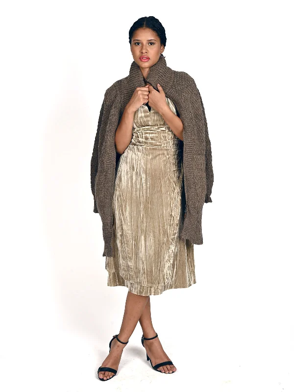 Odette Beige Knitted Solid Open Front Jacket For Women Cotton Jacket Linen Jacket Terry Jacket Odette Beige Knitted Solid Open Front Jacket For Women Cotton Jacket Linen Jacket Terry Jacket