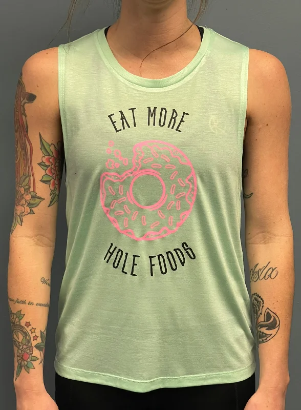 Eat More Whole Foods Tank Top summer tank top