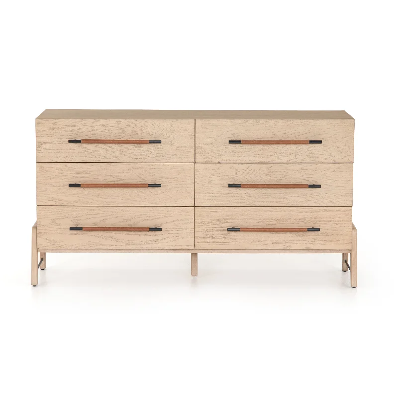 Rosedale 6 Drawer Dresser Tunics Bridal satin