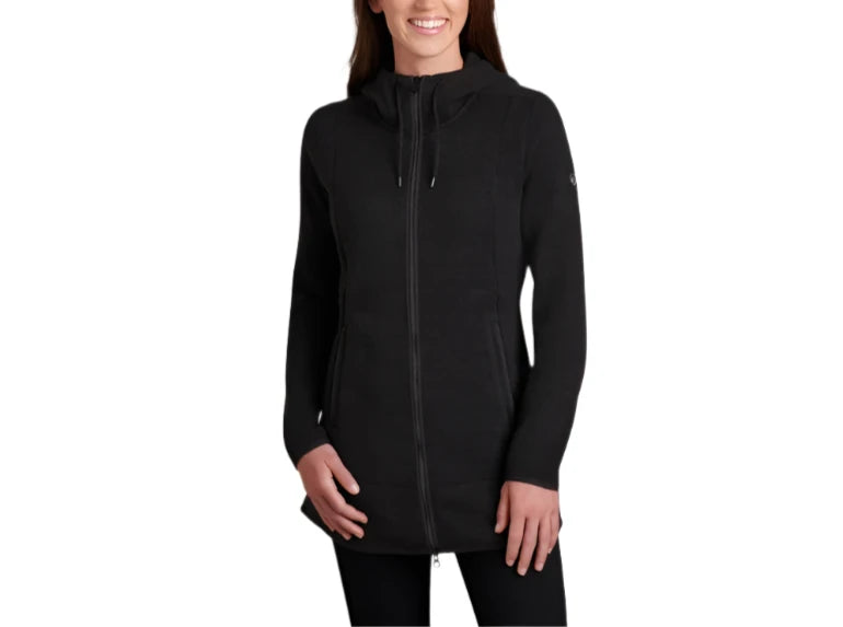 KÜHL Womens Ascendyr Long Hooded Fleece Jacket Herringbone Jacket Checkered Jacket Solid Jacket KÜHL Womens Ascendyr Long Hooded Fleece Jacket Herringbone Jacket Checkered Jacket Solid Jacket