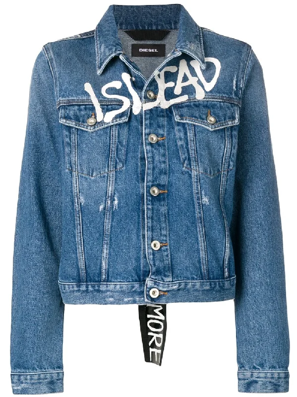 Graffiti print denim jacket Rayon Jacket Velvet Jacket Corduroy Jacket