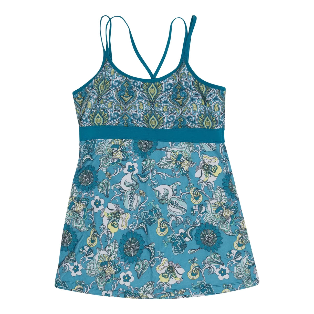 PrAna Kaley Tunic Tank Top - Women's lime green tank