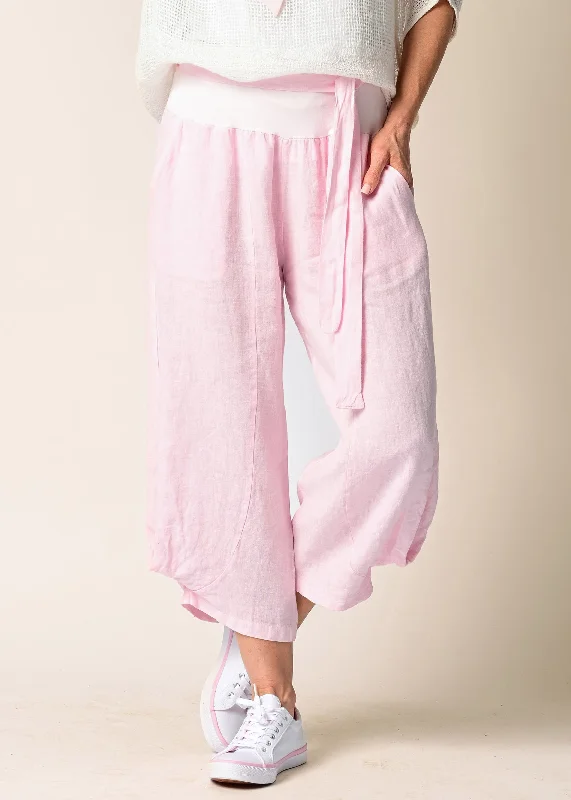 Addison Linen Pants in Tutu Modern Bootcut Pants