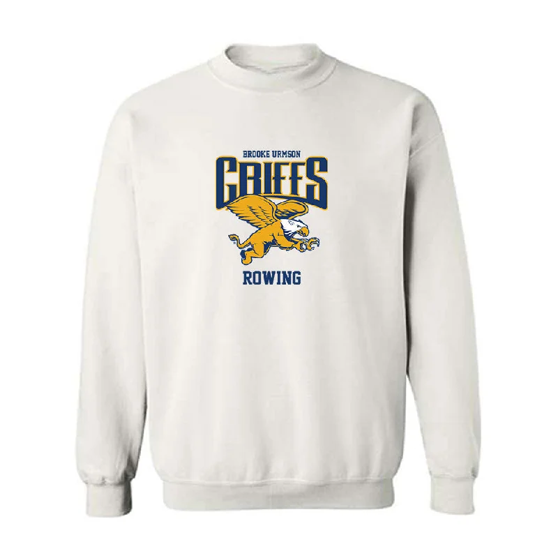 Canisius - NCAA Women's Rowing : Brooke Urmson - Classic Fashion Shersey Crewneck Sweatshirt Hoodie with Hem Contrast Bold Stylish Canisius - NCAA Women's Rowing : Brooke Urmson - Classic Fashion Shersey Crewneck Sweatshirt Hoodie with Hem Contrast Bold Stylish