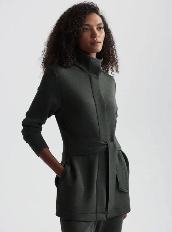 Varley Anset Jacket - Olive Marl Wool Jacket Cashmere Jacket Tweed Jacket