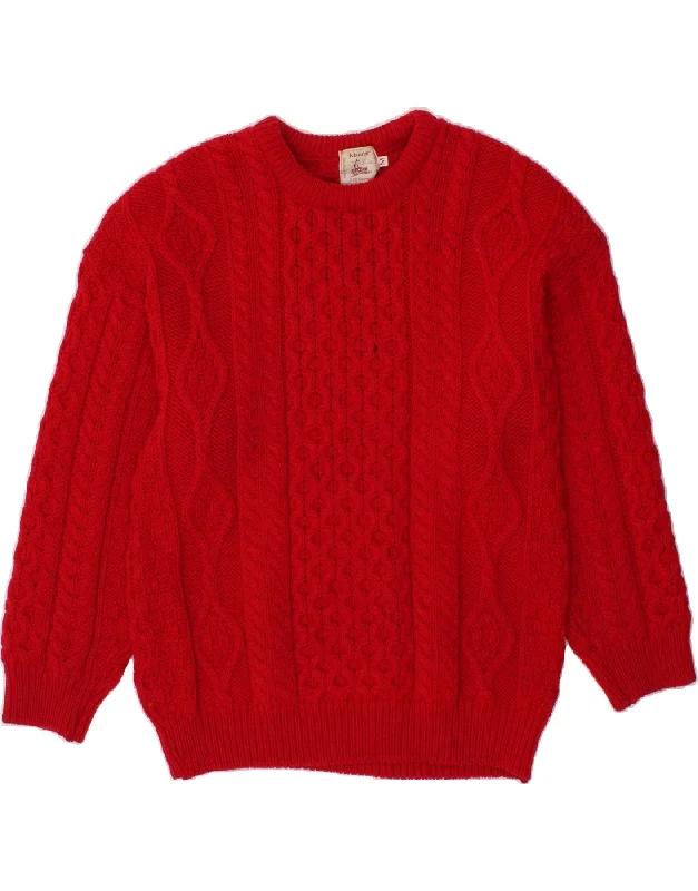VINTAGE Womens Boat Neck Jumper Sweater UK 14 Medium Red Wool Spandex Blend Rayon Blend Denim Blend VINTAGE Womens Boat Neck Jumper Sweater UK 14 Medium Red Wool Spandex Blend Rayon Blend Denim Blend
