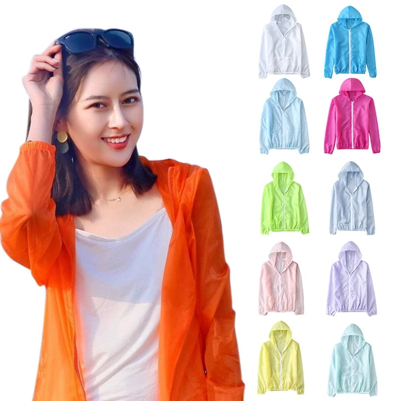 Woman Sun Protection Clothing Female Jackets Summer Ladies Thin Long Sleeve Outdoor Sports Hooded Protect Windbreakers Wool Jacket Cashmere Jacket Tweed Jacket Woman Sun Protection Clothing Female Jackets Summer Ladies Thin Long Sleeve Outdoor Sports Hooded Protect Windbreakers Wool Jacket Cashmere Jacket Tweed Jacket