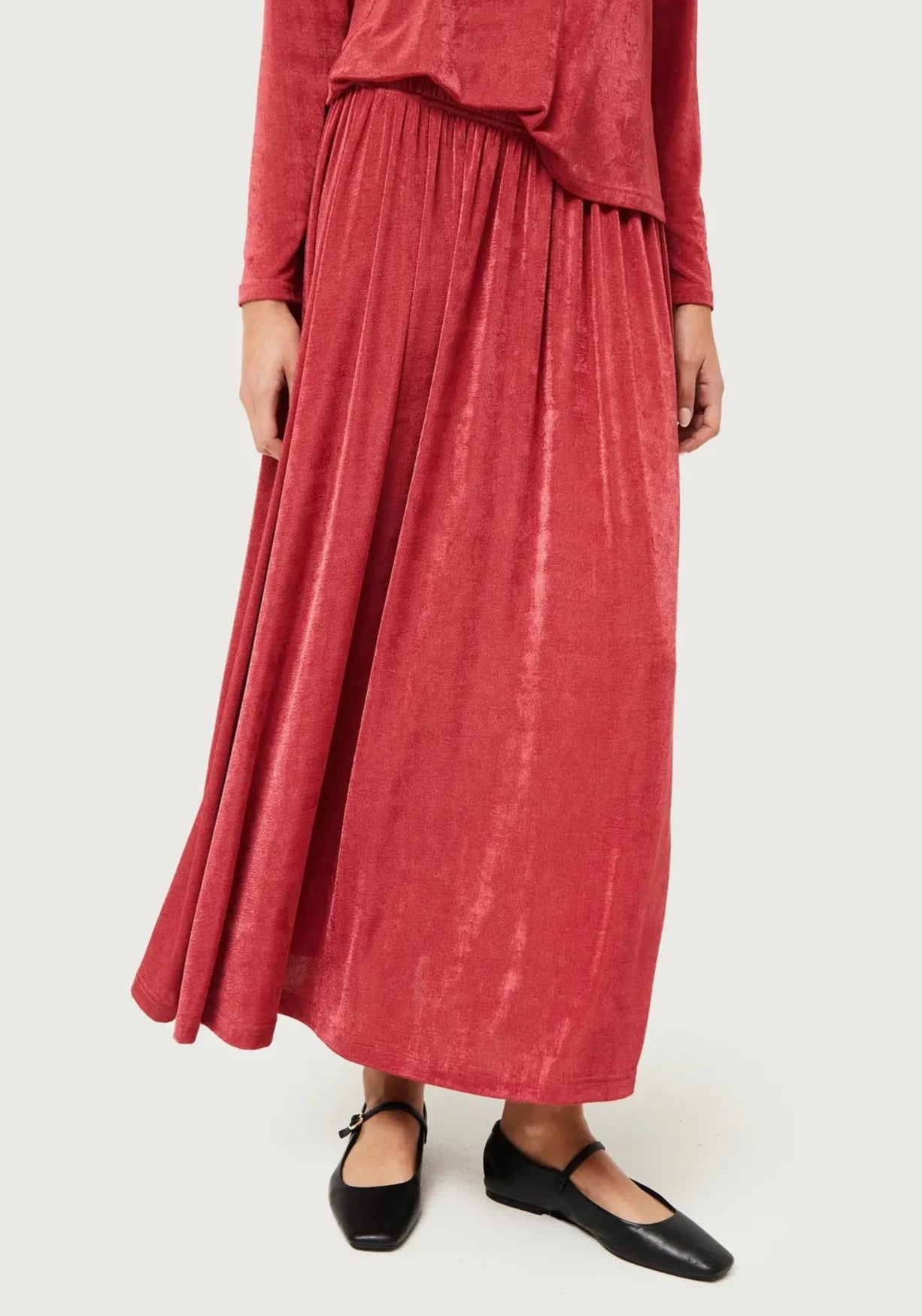 Posh Midi Skirt cashmere skirt fine
