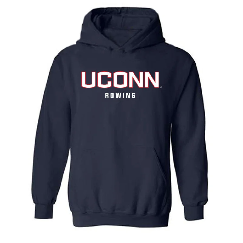 UConn - NCAA Women's Rowing : Dora Harag - Classic Shersey Hooded Sweatshirt Hoodie with Magnetic Closure Innovative Modern UConn - NCAA Women's Rowing : Dora Harag - Classic Shersey Hooded Sweatshirt Hoodie with Magnetic Closure Innovative Modern