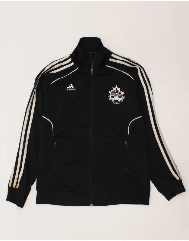 ADIDAS Womens Tracksuit Top Jacket UK 18 XL Black Polyester Plaid Jacket Tartan Jacket Houndstooth Jacket ADIDAS Womens Tracksuit Top Jacket UK 18 XL Black Polyester Plaid Jacket Tartan Jacket Houndstooth Jacket