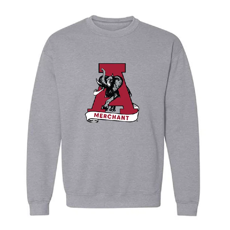 Alabama - NCAA Women's Rowing : Lilyanna Merchant - Crewneck Sweatshirt Hoodie with Emblem Brand Identity Alabama - NCAA Women's Rowing : Lilyanna Merchant - Crewneck Sweatshirt Hoodie with Emblem Brand Identity