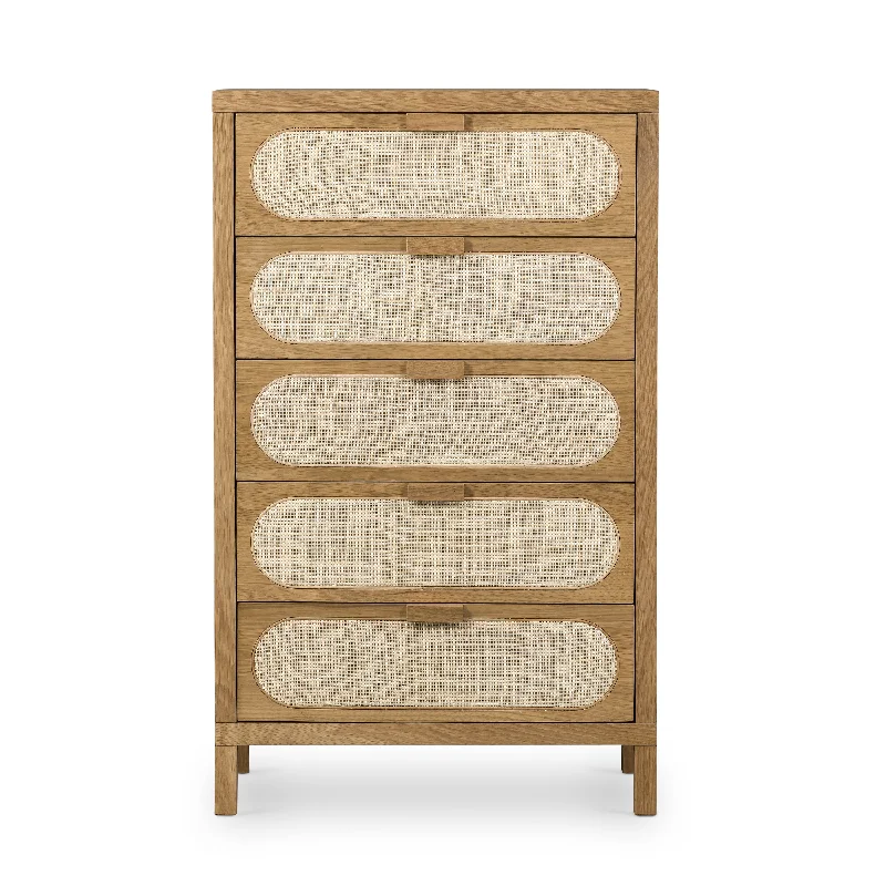 Allegra 5 Drawer Dresser Tunics Party sparkling