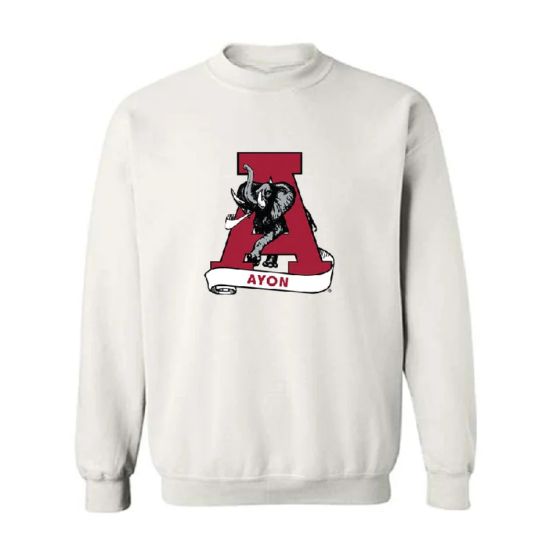 Alabama - NCAA Women's Rowing : Mackenzie Ayon - Crewneck Sweatshirt Hoodie with Fur Luxurious Winter Alabama - NCAA Women's Rowing : Mackenzie Ayon - Crewneck Sweatshirt Hoodie with Fur Luxurious Winter