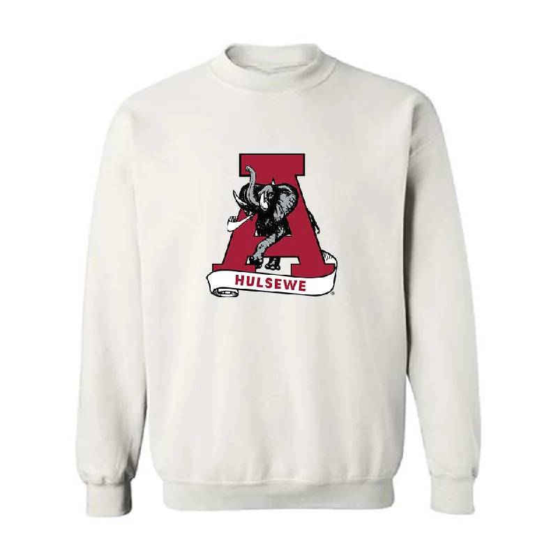 Alabama - NCAA Women's Rowing : Emma Hulsewe - Crewneck Sweatshirt Hoodie with Typography Text Message Alabama - NCAA Women's Rowing : Emma Hulsewe - Crewneck Sweatshirt Hoodie with Typography Text Message