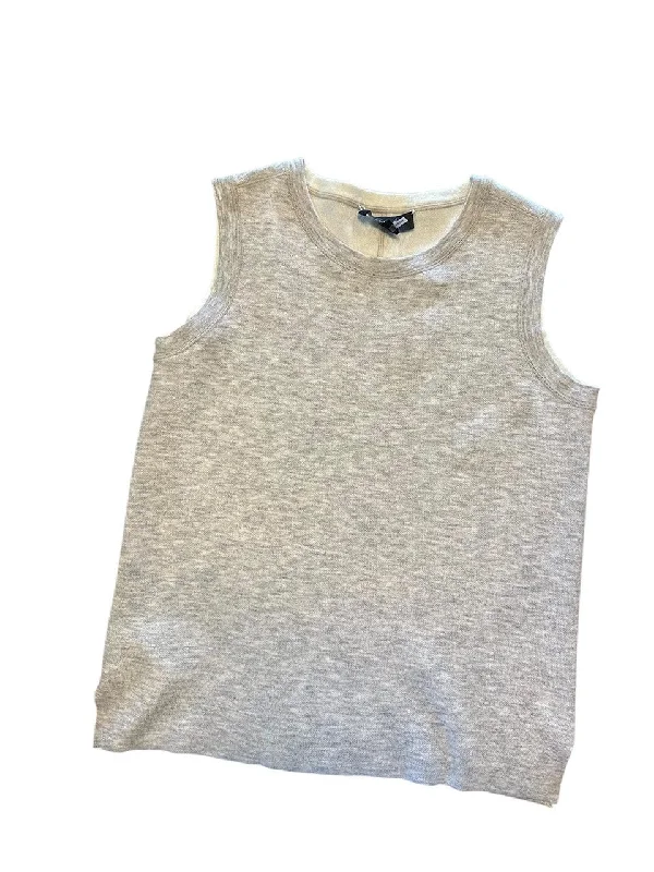 Lysse Rowan Reversible Knit Shell Tank lavender tank top