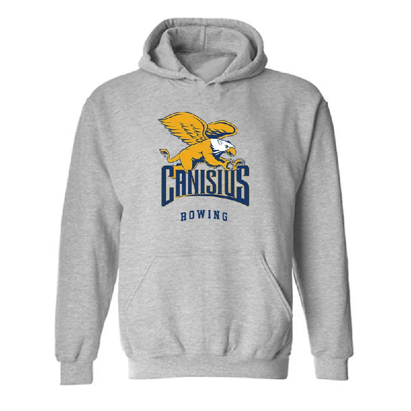 Canisius - NCAA Women's Rowing : Brooke Urmson - Classic Shersey Hooded Sweatshirt Hoodie with Hem Patch Decorative Personalized Canisius - NCAA Women's Rowing : Brooke Urmson - Classic Shersey Hooded Sweatshirt Hoodie with Hem Patch Decorative Personalized