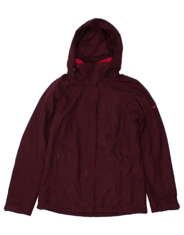 COLUMBIA Womens Hooded Rain Jacket UK 14 Medium Purple Lace Jacket Ribbed Jacket Sequined Jacket COLUMBIA Womens Hooded Rain Jacket UK 14 Medium Purple Lace Jacket Ribbed Jacket Sequined Jacket