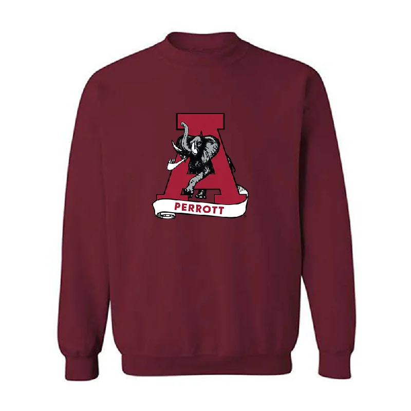 Alabama - NCAA Women's Rowing : Ashley Perrott - Crewneck Sweatshirt Hoodie with Snap Buttons Easy Quick Alabama - NCAA Women's Rowing : Ashley Perrott - Crewneck Sweatshirt Hoodie with Snap Buttons Easy Quick
