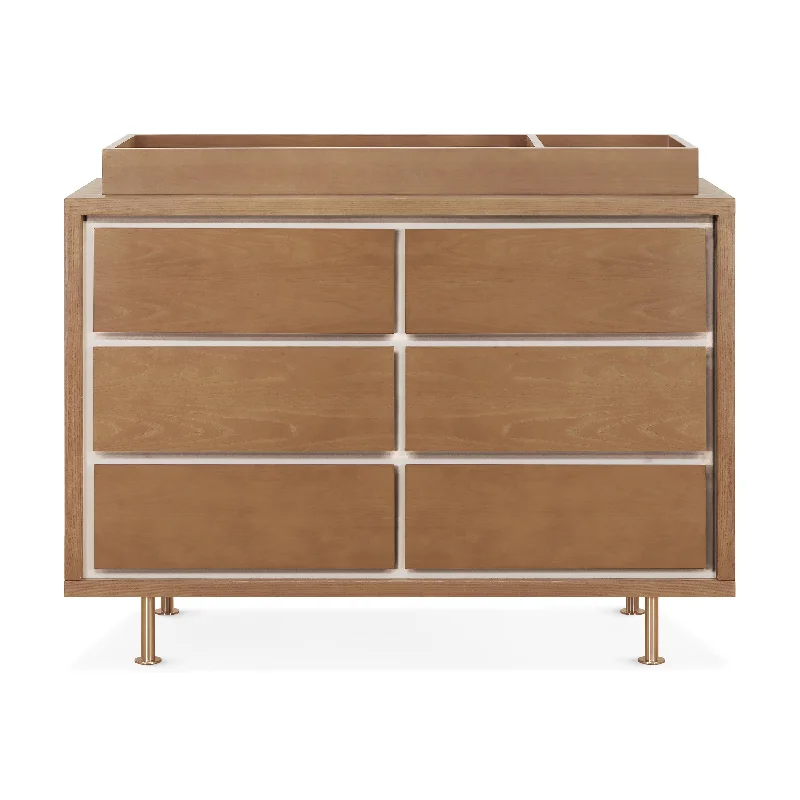 Novella 6-Drawer Double Dresser Tunics Evening elegant