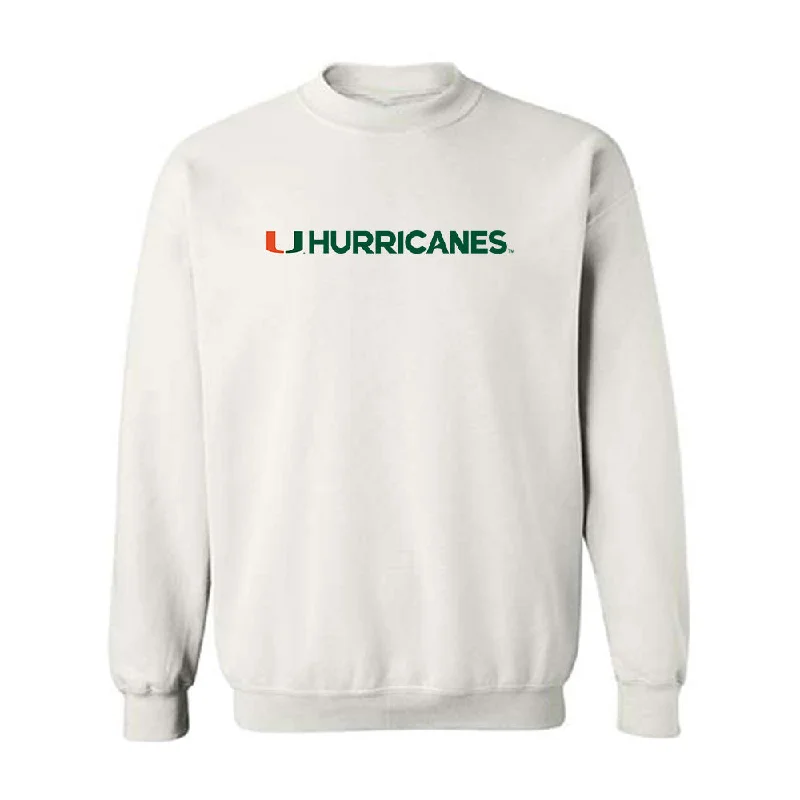 Miami - NCAA Women's Rowing : Trinity Ferebee - Classic Shersey Crewneck Sweatshirt Hoodie with Print Artistic Unique Miami - NCAA Women's Rowing : Trinity Ferebee - Classic Shersey Crewneck Sweatshirt Hoodie with Print Artistic Unique