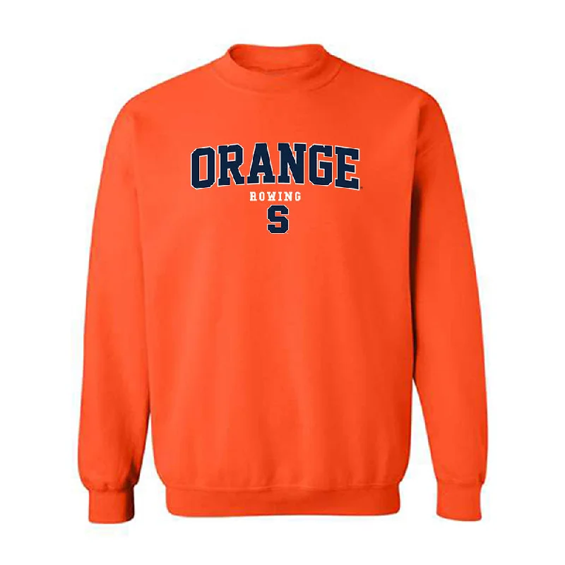 Syracuse - NCAA Women's Rowing : Lauren Kelly - Classic Shersey Crewneck Sweatshirt Hoodie with Hem Patch Decorative Personalized Syracuse - NCAA Women's Rowing : Lauren Kelly - Classic Shersey Crewneck Sweatshirt Hoodie with Hem Patch Decorative Personalized