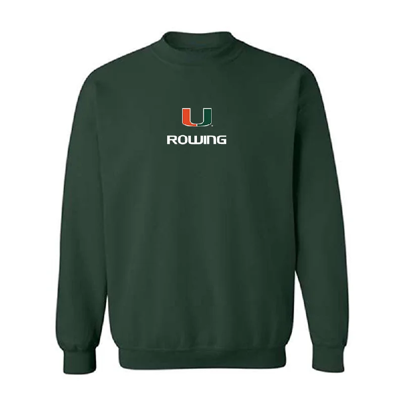 Miami - NCAA Women's Rowing : Trinity Ferebee - Classic Shersey Crewneck Sweatshirt Hoodie with Button Classic Timeless Miami - NCAA Women's Rowing : Trinity Ferebee - Classic Shersey Crewneck Sweatshirt Hoodie with Button Classic Timeless