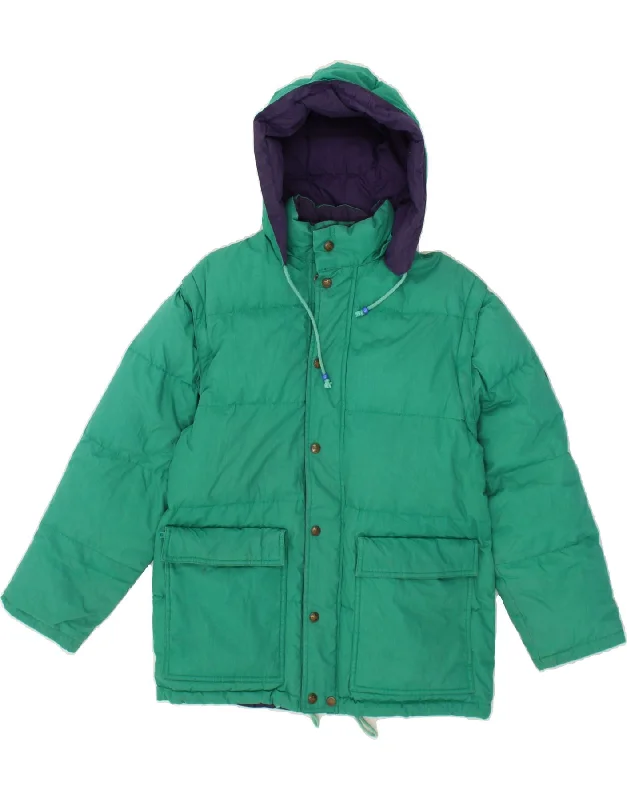 FACIBA Womens Hooded Reversible Padded Jacket IT 42 Medium Turquoise Fleece Jacket Down Jacket Parka FACIBA Womens Hooded Reversible Padded Jacket IT 42 Medium Turquoise Fleece Jacket Down Jacket Parka