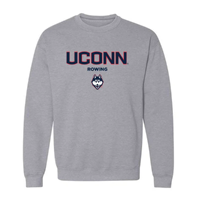 UConn - NCAA Women's Rowing : Alexa Lewis - Classic Shersey Crewneck Sweatshirt Hoodie with Slim Fit Tailored Modern UConn - NCAA Women's Rowing : Alexa Lewis - Classic Shersey Crewneck Sweatshirt Hoodie with Slim Fit Tailored Modern