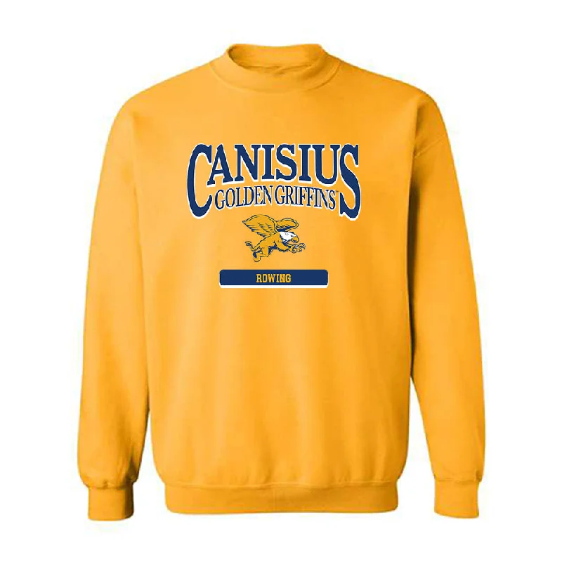 Canisius - NCAA Women's Rowing : Brooke Urmson - Classic Shersey Crewneck Sweatshirt Hoodie with Hem Drawcord Adjustable Customizable Canisius - NCAA Women's Rowing : Brooke Urmson - Classic Shersey Crewneck Sweatshirt Hoodie with Hem Drawcord Adjustable Customizable