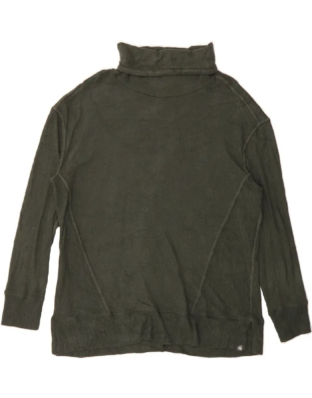 EDDIE BAUER Womens Roll Neck Jumper Sweater UK 16 Large Green Rayon Chenille Fabric Brocade Fabric Lace Fabric EDDIE BAUER Womens Roll Neck Jumper Sweater UK 16 Large Green Rayon Chenille Fabric Brocade Fabric Lace Fabric