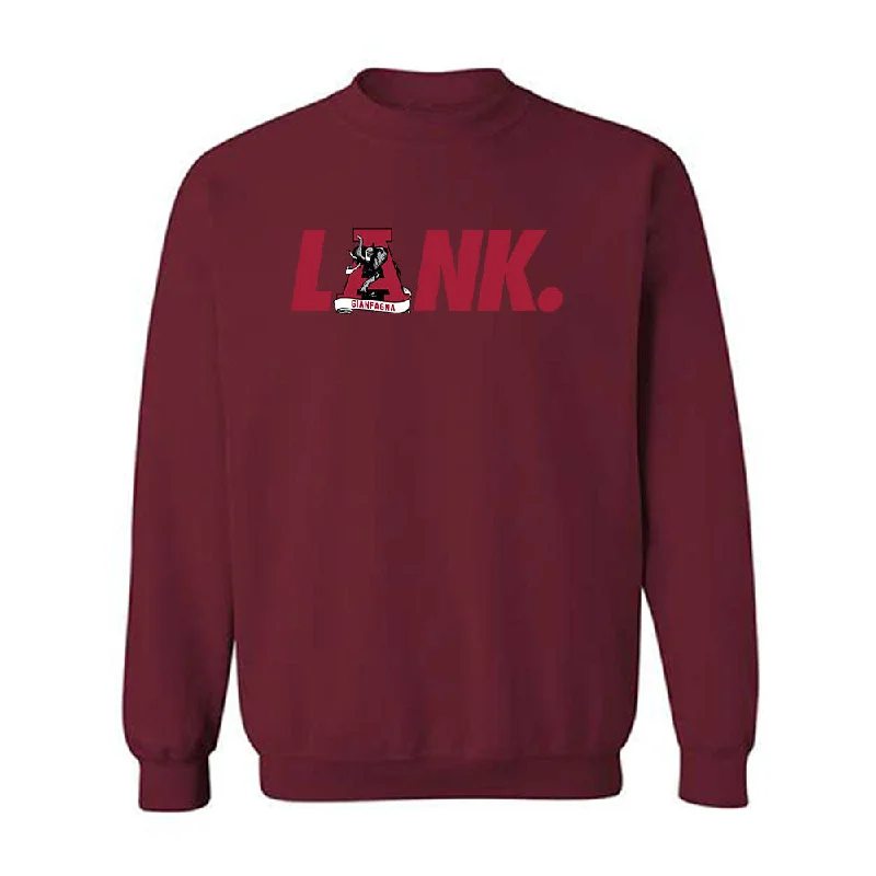 Alabama - NCAA Women's Rowing : Micaiah Gianfagna - LANK Generic Shersey Crewneck Sweatshirt Hoodie with High Neck Warm Protective