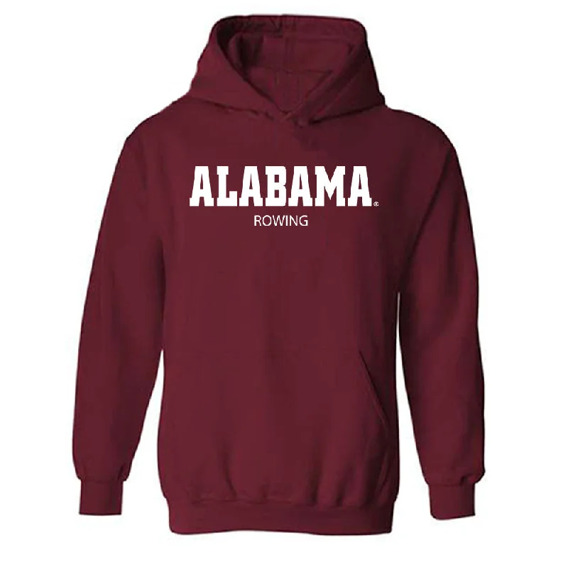 Alabama - NCAA Women's Rowing : Ashley Sizelove - Classic Shersey Hooded Sweatshirt Hoodie with Zipper Versatile Modern Alabama - NCAA Women's Rowing : Ashley Sizelove - Classic Shersey Hooded Sweatshirt Hoodie with Zipper Versatile Modern