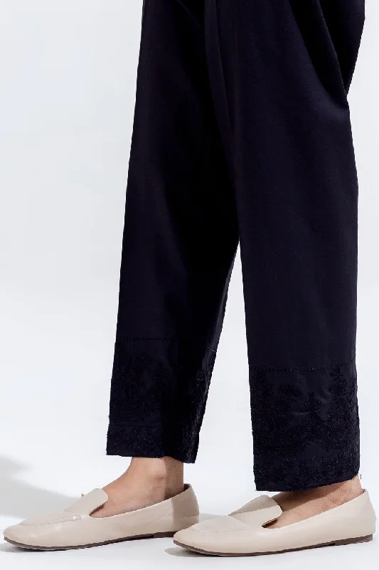 STRAIGHT PANTS Elegant High-Waist Pants
