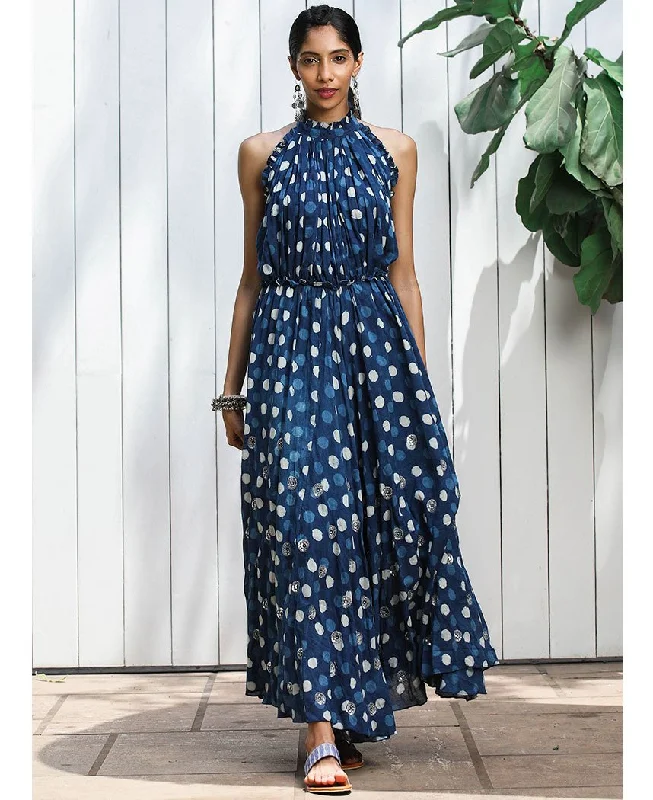 Halter Polka Dress