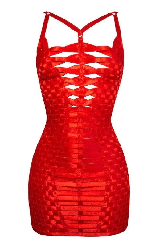 Cobra Red Dress