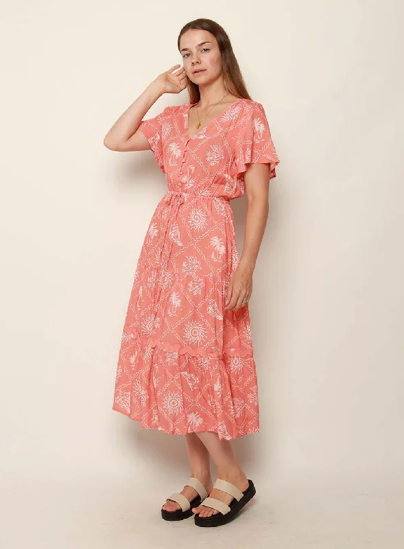 Shona Summer Dress WATERMELON