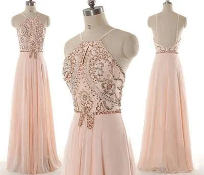 blush pink prom dress, long prom dress, beaded prom dress, chiffon prom dress, cheap evening dress cg8727 blush pink prom dress, long prom dress, beaded prom dress, chiffon prom dress, cheap evening dress cg8727