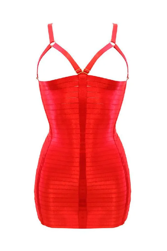 Maura Red dress