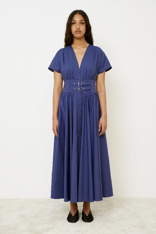 MeiMeiJ Limogues Buckle Belt Dress