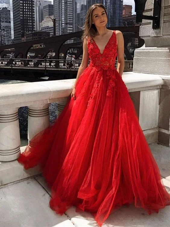 A Line V Neck Appliques Red Lace Long Prom Dresses 2020, Red Lace Appliques Formal Dresses, Red Lace Evening Dresses cg8477 A Line V Neck Appliques Red Lace Long Prom Dresses 2020, Red Lace Appliques Formal Dresses, Red Lace Evening Dresses cg8477